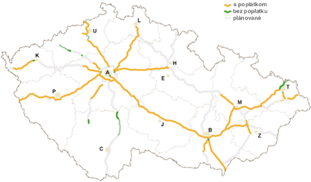 Ceske dialnice a rychlostne useky