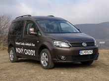 Volkswagen Caddy Comfortline 1,6 TDi, foto: BENZIN.sk