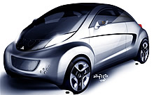 Koncept Mitsubishi i Miev sport air